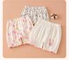 Sommer-Laternen-Shorts-Pyjama für Mädchen - Lockerer Schnitt