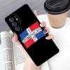 Dominican Republic Flag Phone Case Cover For Samsung Galaxy S24 S25 Ultra S21 S22 Ultra S10E Note 10 Plus Note 20 FE S23
