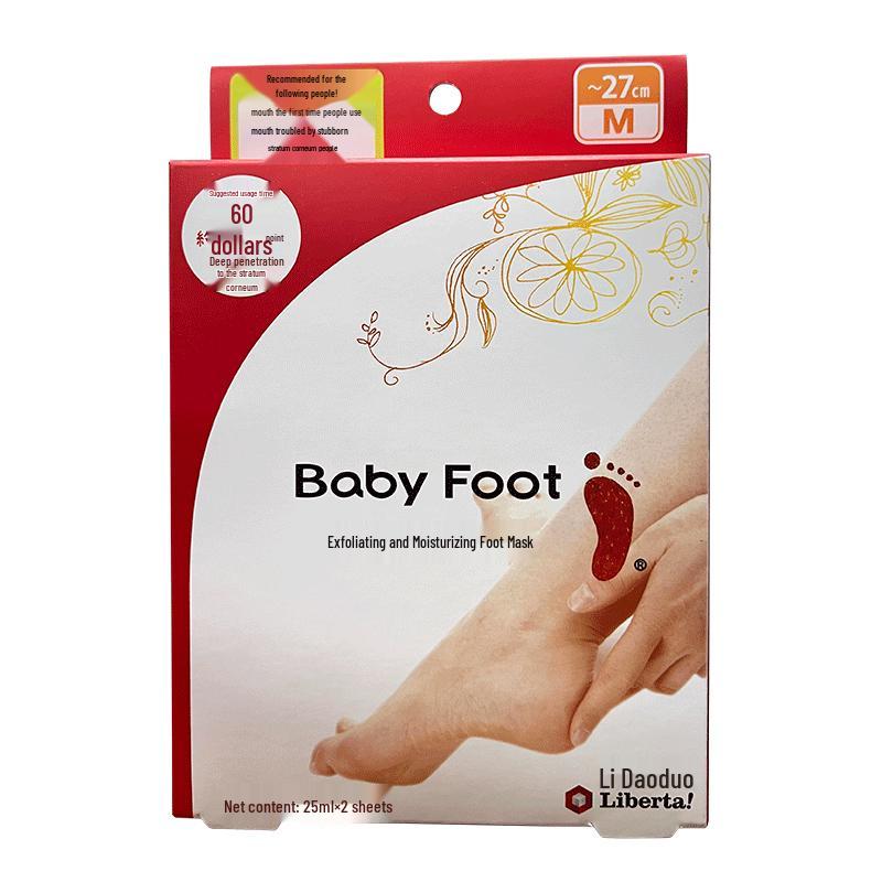 

Пилинг и увлажняющая маска для ног Baby Foot