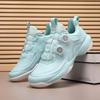 Professional Competition Badminton Shoes with Rotating Buckle, Shock Absorption, Carbon Plate, Non-slip, Wear-resistant for Men and Women