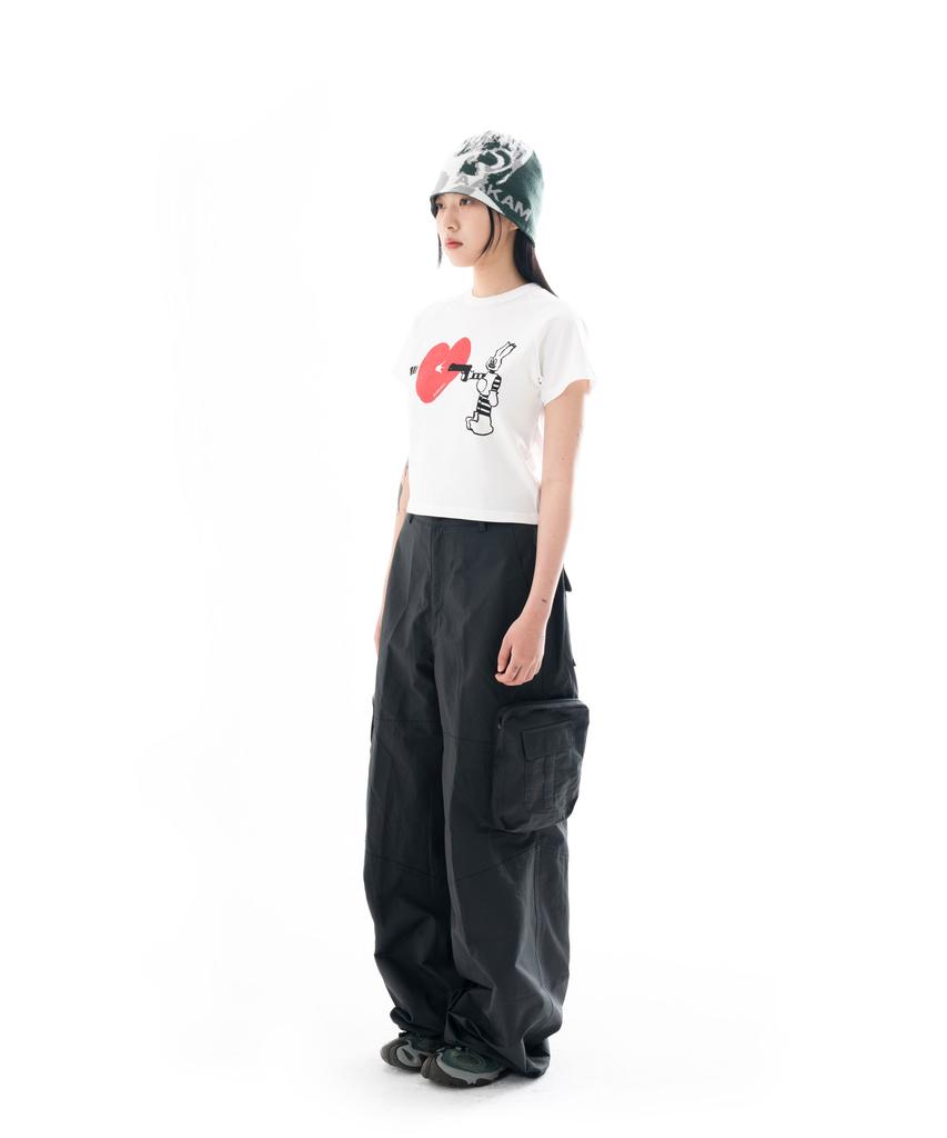AAKAM Taped Cargo Pants (Dark Green)