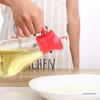Glass Oil Bottle with Leak-Proof Design and Automatic Flip-Top Lid - Large 304 Stainless Steel for Vinegar and Soy Sauce.