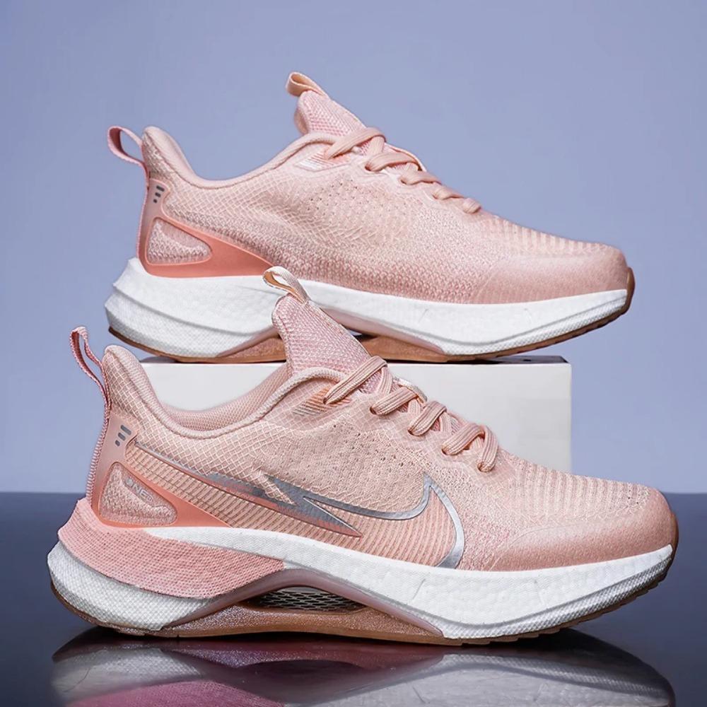 

2025Лето Дышащие Удобные Легкие Высококачественные Модные Амортизирующие Кроссовки Спортивная Пара Модные Кроссовки36-44 36 розовый