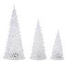 Leuchtender Weihnachtsbaum Plastik Weihnachtsfeiertagsfiguren Weihnachtsbaumfiguren Lichter Weihnachtsbaumstatuen Lichter