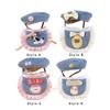 Dog Cat Cowboy Costume Set, Hat Scarf Set Cosplay Gift Party Supplies, Funny