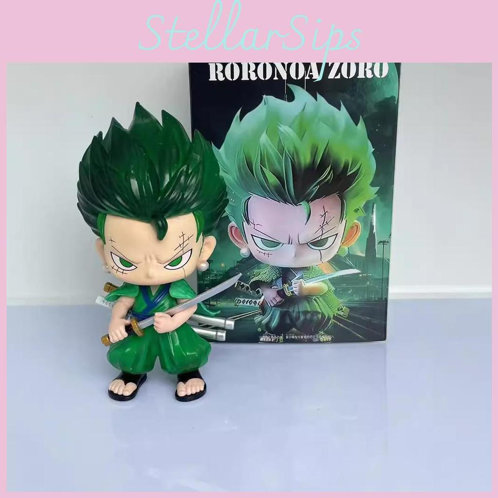 Endearing One Piece Zoro Figure 15cm High Pvc Cute Anime Model For Collectors