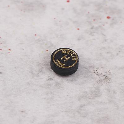 1 Peça 11/12mm Cabeças Multi-Camadas Preto Dourado Profissional Elegante Cabeça de Taco de Nove Bolas Snooker Bilhar Cabeças Cabeças Duras Macias
