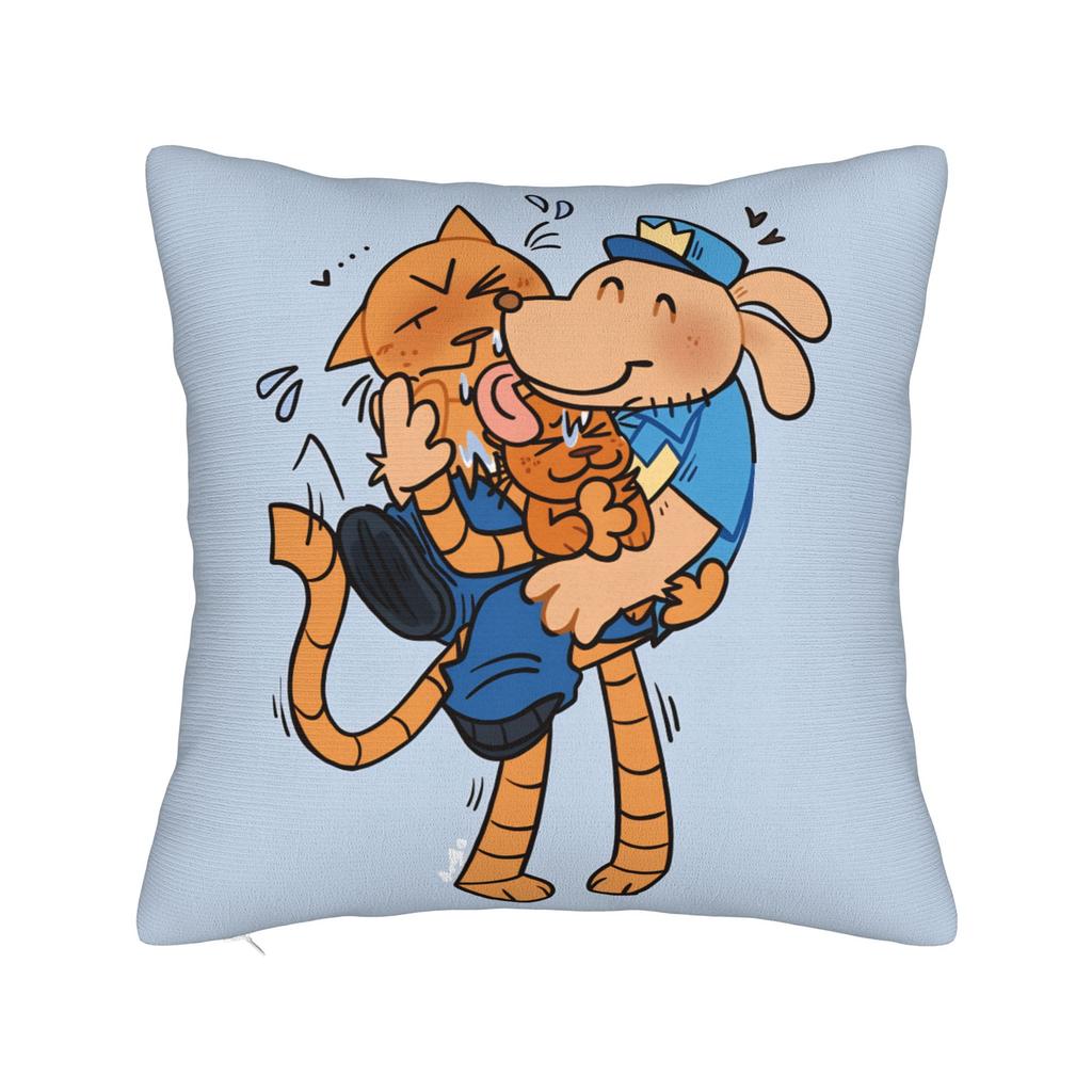 Comic Cartoon D-Dogmans Pillow Cover  Comfy Cushion Cover Vintage Pillow Case For Living Room Chair