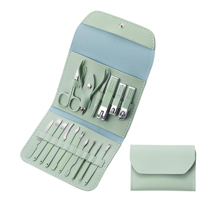 Stainless Steel 16-Piece Nail and Beauty Set