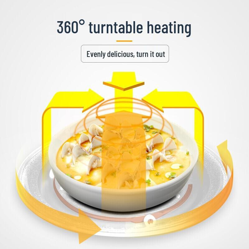 Microwave Oven M1-211A: 20L Home Use with Turntable & Mechanical Knob Control