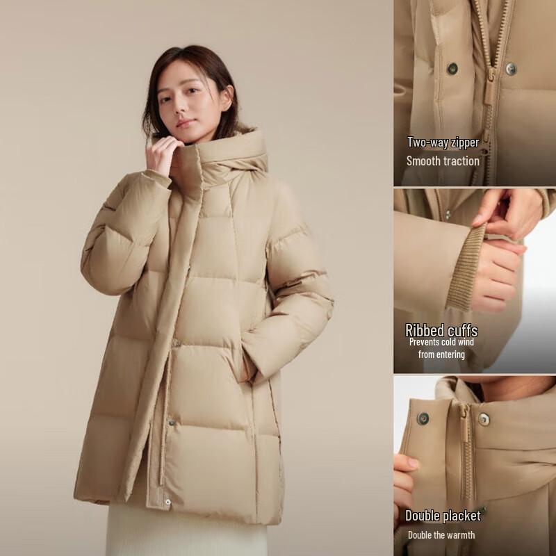 BOSIDENG B250245182 Hooded Casual Down Jacket