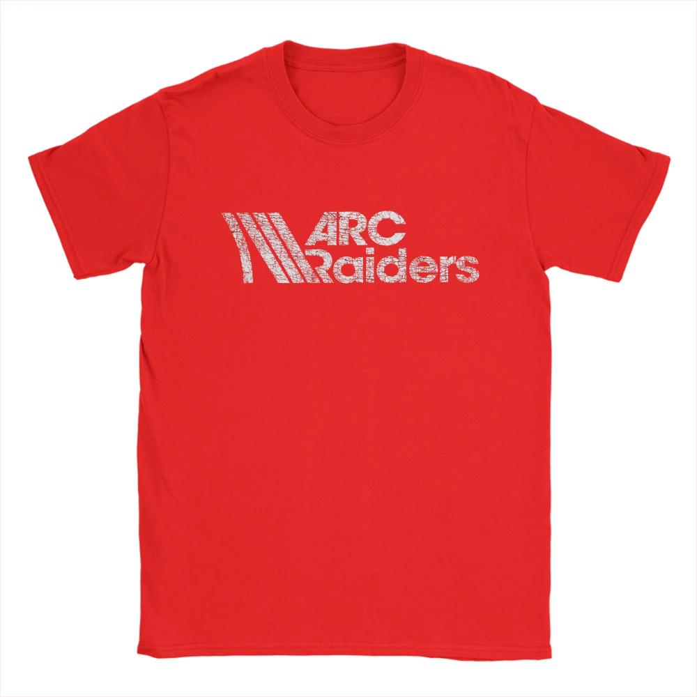 Arc Raiders Logo Printed T-Shirt for Men Women Crazy Cotton Tee Shirt Crew Neck Short Sleeve T Shirts Oversized T-shirt
