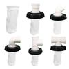 163mm IBC Ton Drum Fittings Plastic Cap T-shaped/Straight Head/Elbow/Vertical with Filter Screw Rainwater Filter Cover Washable
