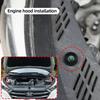 Car Sticker 2026 Hot Car Door Shockproof Silicone Gasket Buffer Pad Accessories For Skoda Octavia Superb Rapid Kodiaq Karoq Fabi