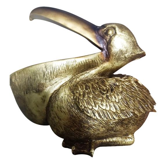 Pelicans Decorations Unique Vintage Pelicans Realistic Big Mouth Design Decorations for Home Decor