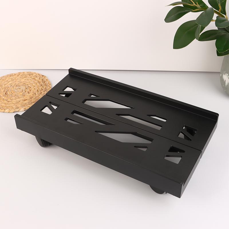 Under Desk Holder Adjustable Mobile Cpu Stand Ventilated Computer Tower Stand Pc Tower Stand