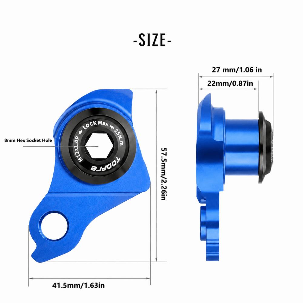 Easy To Install UDH Derailleur Hanger Lightweight Bike Tail Hook  Spare Part for Riders