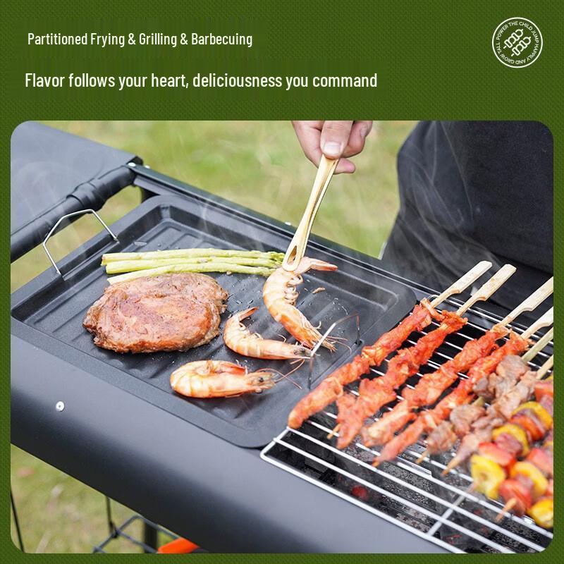 Yuzhuxun Stainless Steel Charcoal BBQ Grill