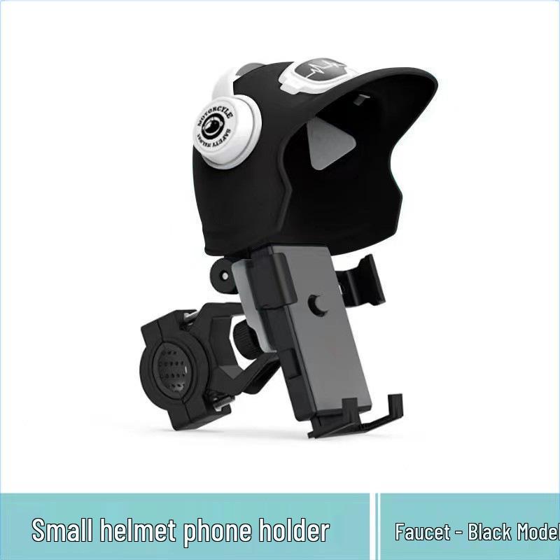 Waterproof Shockproof Motorcycle & Bicycle Phone Holder with Sunshade for Navigation