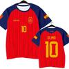 2026 Spanish Team Yamal Player Edition Football Shirt, Quick Drying Short Sleeved T-shirt, Family Kids Tees