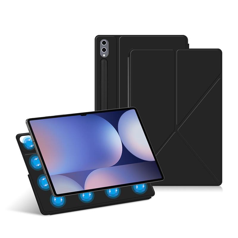 For Samsung Galaxy Tab S11 S10 Lite S9 S8 S7 FE Plus 12.4 11 Magnetic Case for Tab S10 S9 S8 Ultra 14.6 inch Pencil Holder Cover