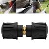Black High Pressure Hose Adapter Plastic Pressure Washer Quick Adapter for Karcher