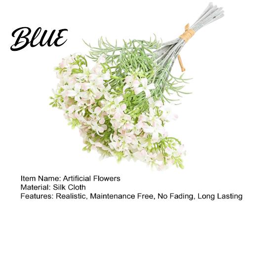 Artificial Flower Souvenirs for Friends Orange Jasmine Flowers Realistic Murraya Paniculata Bouquets Soft Healing Bouquet Gift Flexible Stems Floral