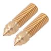 10pcs 3D Printer Extruder Brass Nozzles High Temperature Resistance Wear Resistant for Creality K1