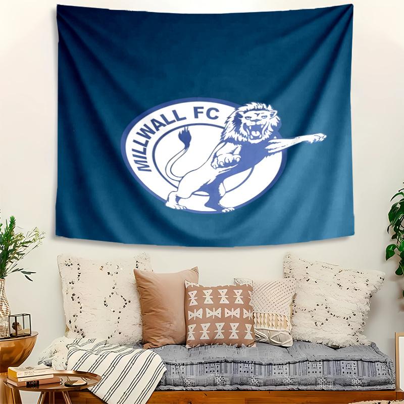 Millwall Football Club Tapestry Wall Hanging Room Background Cloth Home Decor Beach Mat Yoga Mat Sofa Bed Sheet