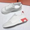 2025New Mirrored H Casual Sneakers, Lightweight, European-style Genuine Leather, Fashionable, Unisex Mesh Casual Shoes