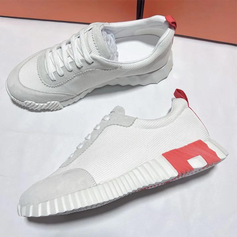 2025New Mirrored H casual sneakers, lightweight, European-style genuine leather, fashionable, unisex mesh casual shoes