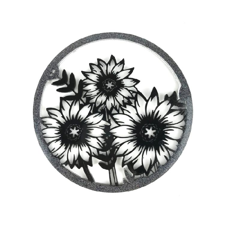 Mondphasen-Kombination Harzform DIY Silikon Bastelform Wandbehang Dekoration