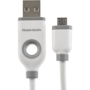 

THOMSON THCABLEMIC2A - szybki kabel - Micro USB, 1m, biały, Thomson білий
