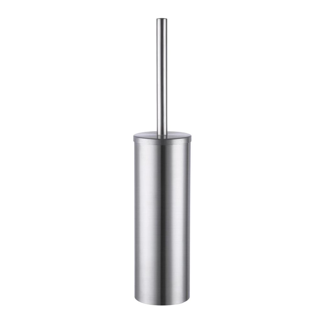 304 Stainless Steel Wall-Mounted Toilet Brush Set with Base