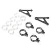 Headlight Stay, For Forks, Aluminum Billet 1.2 Inches (31 Mm), 1.3 Inches (33 Mm),