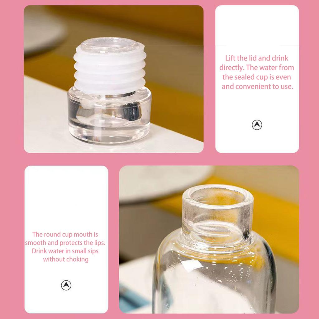 Crystal Glass Cup High Temperature Resistance High Borosilicate Glass Time Scale Cup