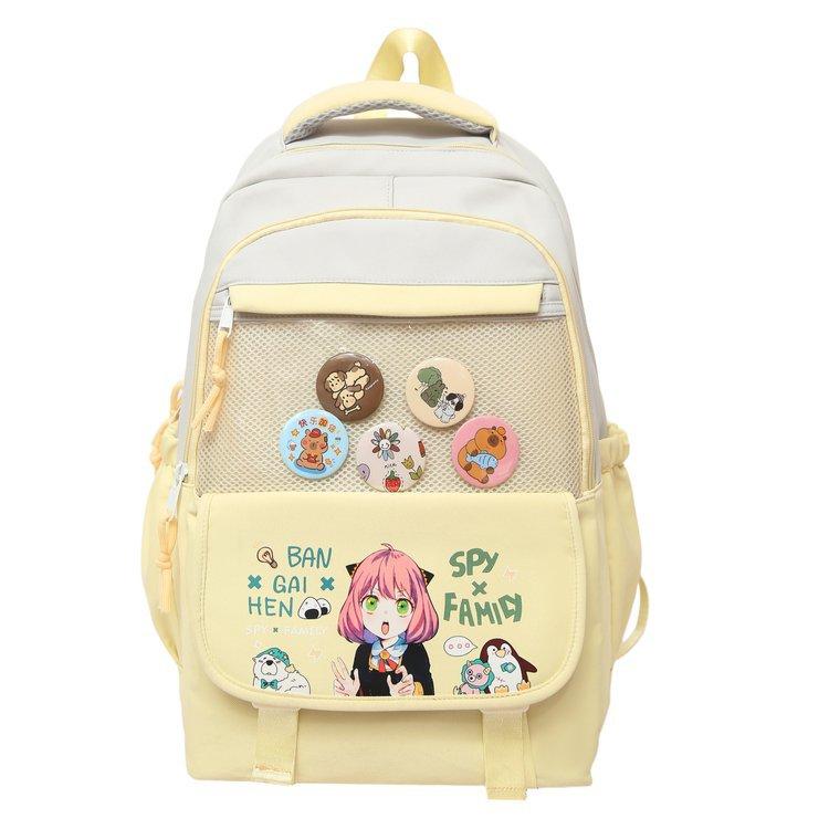 Schoolbag Japanese cute ins high value versatile large capacity schoolbag primary school students junior high school students backpack