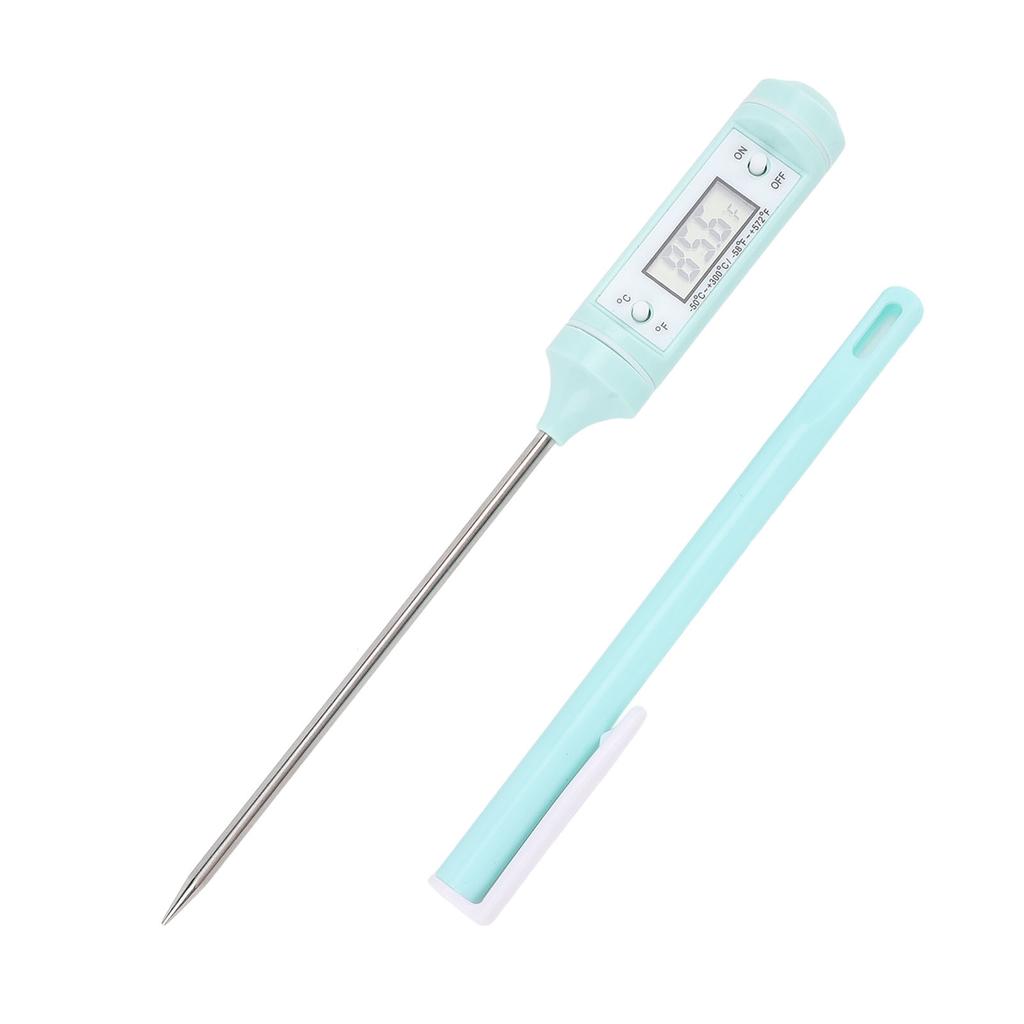 Babyflaske Termometer Elektronisk Vanntemperaturmåler Umiddelbar Avlesning Melketermometer med Lang