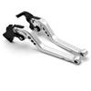 Adjustable Brake Clutch Lever Yamaha MT-09 MT-07 FZ-07 Tenere 700 Aluminum Short/Long Type