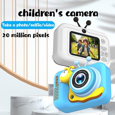 Kids Camera Digital Camera 20MP Camera Kids Selfie 4X Digital Zoom 2.0-inch Screen Dual Lenses