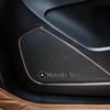 CRP1 4pcs 3D aluminum speaker stereo speaker badge emblem Sticker for Mercedes Benz B/C/E/S Class A Class C200L GLC GLK CLA GLA