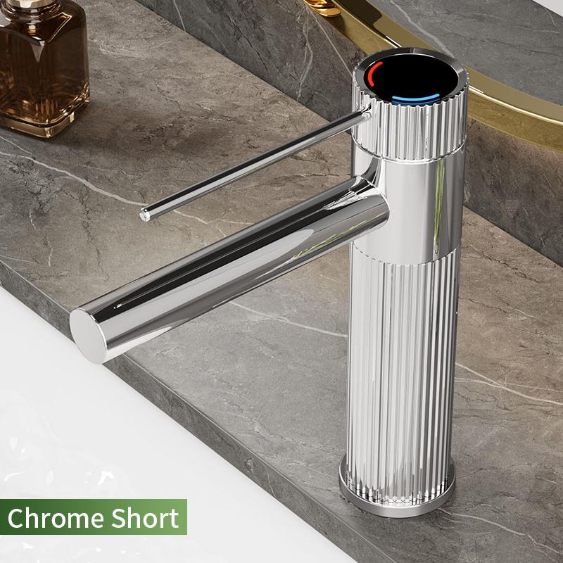 Stainless Steel Basin Faucet Gold/Black Bathroom Faucets Crane Tall Sink Faucet Hot Cold Water Sink Mixer Bathroom Faucet