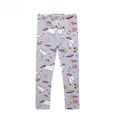 2023 Autumn Girls' Leggings - Small & Medium Children's Pants for Spring & Autumn