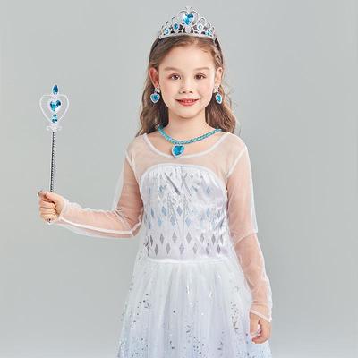 Elsa Princess Dress for Girls - Spring & Autumn Birthday Party Ball Gown