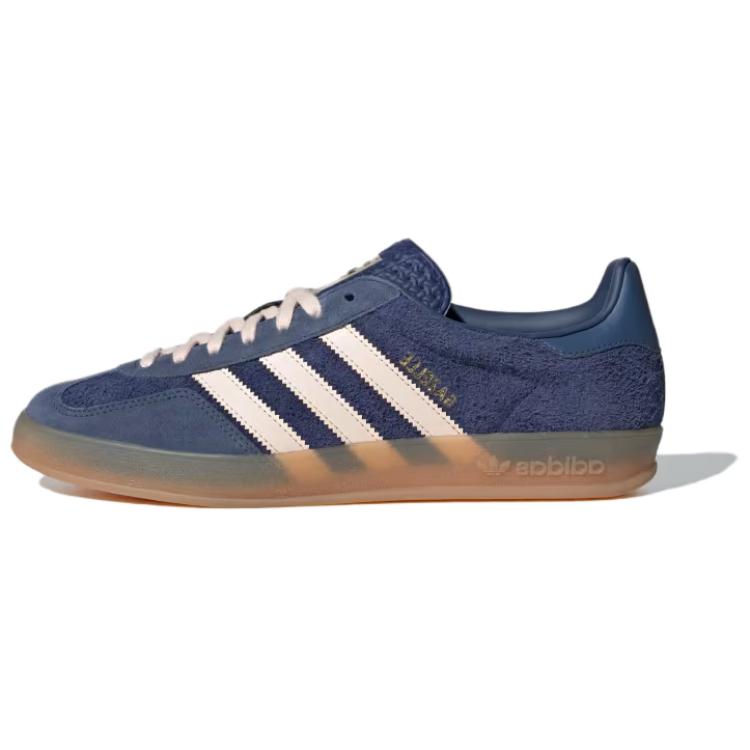 

Adidas Кроссовки Gazelle Indoor темно-синие Bliss Orange унисекс Preloved-Ink JI0322 41⅓