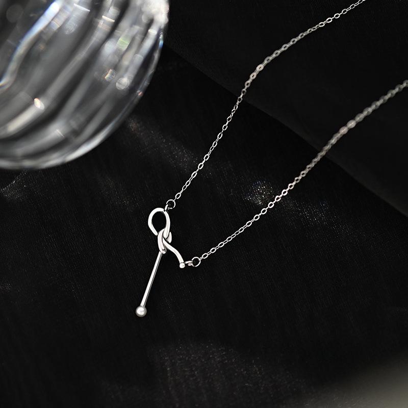 Knot, Light Luxury, High-end Feeling, Several Lines, Fashionable Personality, Niche Design Sense, Necklace