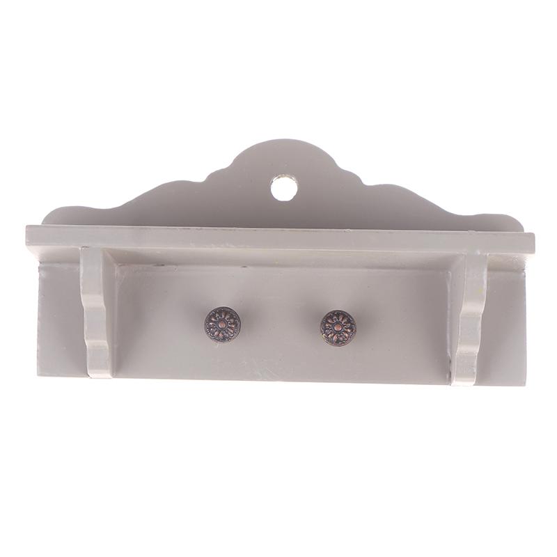 

1/12 Кукольный домик Деревянный Настенный Шкаф Вешалка Для Одежды Стеллаж Для Хранения Модель Кукольного Домика Мебель Для Ванной Комнаты Украшения Декор Для Гостиной