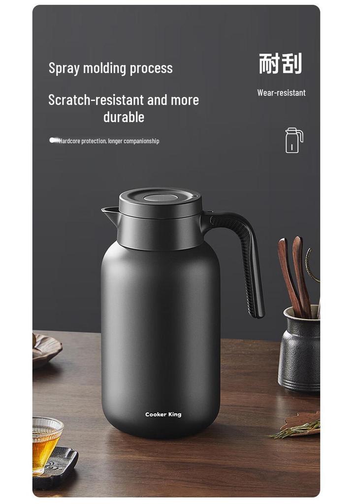 Chui Da Huang Large Capacity 316L Stainless Steel Insulated Thermos Flask - Ideal for Students and Dorms.