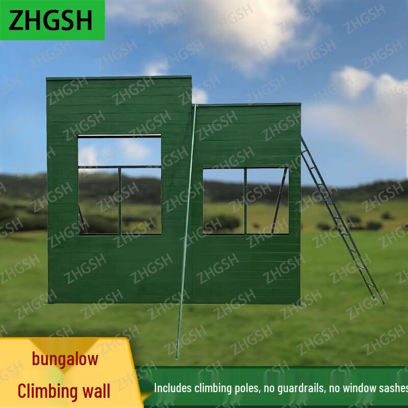 ZHGSH Outdoor Physical Training Climbing Wall Set