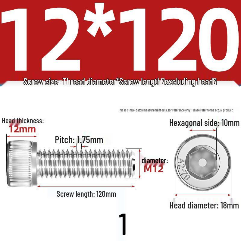 304 Stainless Steel Hex Socket Cap Screw with Extended Thread